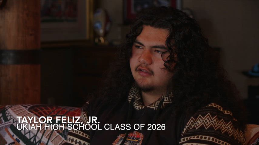 UHS student Taylor Feliz, Jr. speaks about earning the Seal of Biliteracy in Northern Pomo