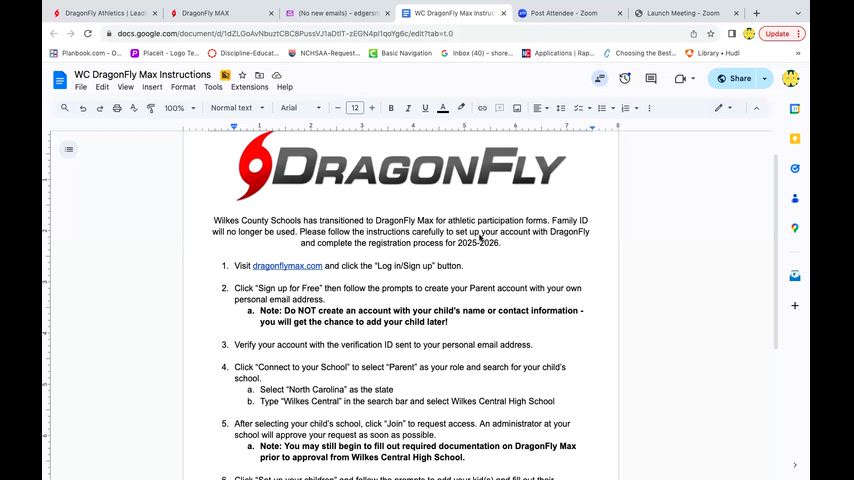 DragonFly Registation Video 