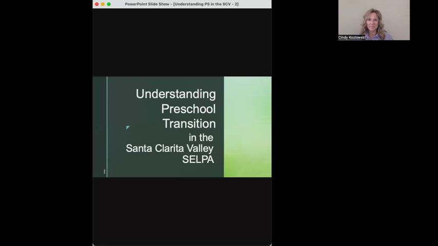 Infant to Preschool Transition video